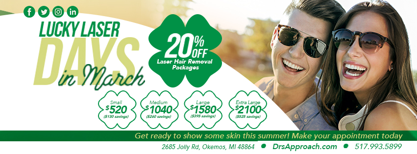 Lucky Laser Days in March